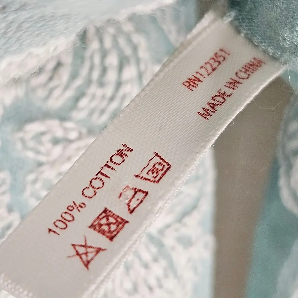 Do Everything With Love Mint Green Floral Embroidered Infinity Scarf Boho Lace